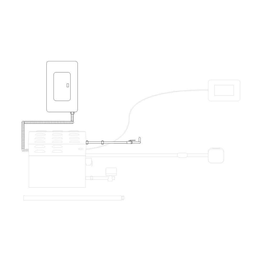 plumbing plan illustration diagram